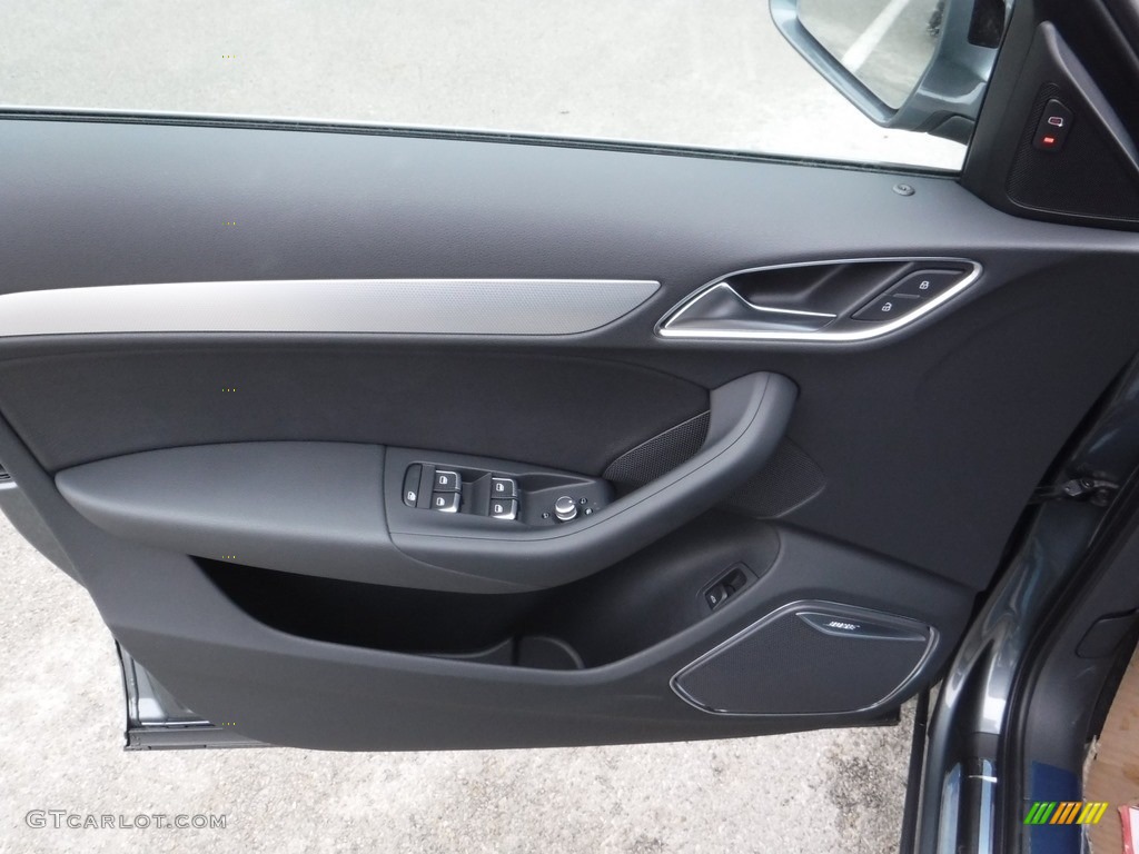 2016 Audi Q3 2.0 TSFI Prestige quattro Black Door Panel Photo #111309980