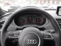 2016 Audi Q3 Black Interior Steering Wheel Photo