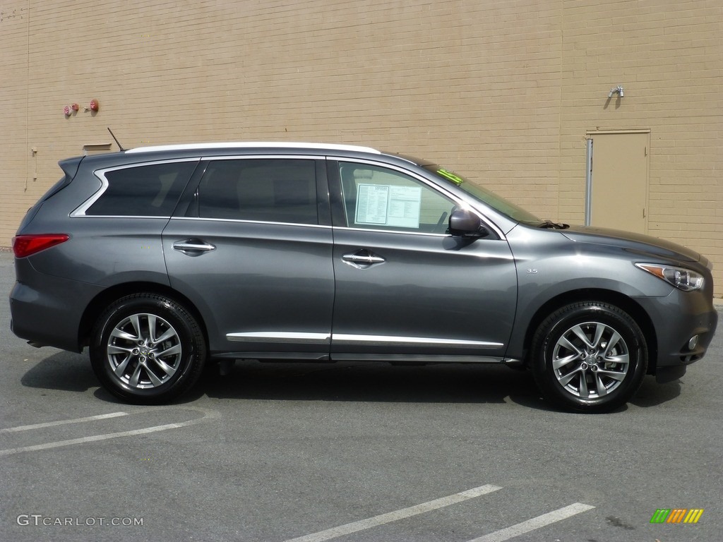 Graphite Shadow 2015 Infiniti QX60 3.5 AWD Exterior Photo #111310742