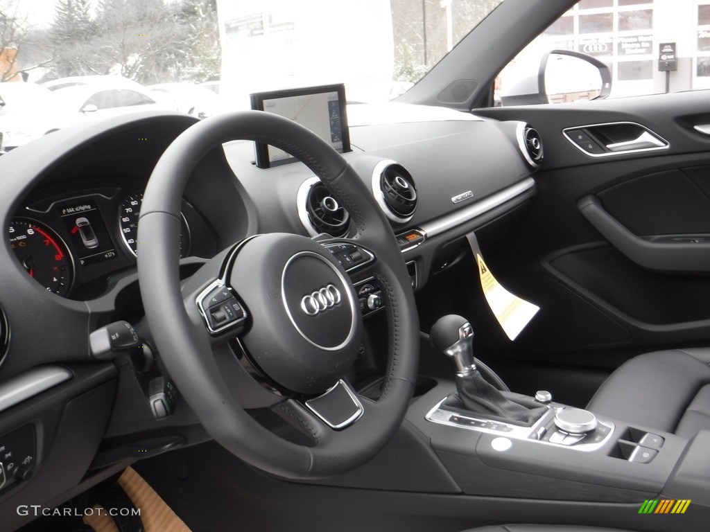 2016 Audi A3 2.0 Premium quattro Cabriolet Black Dashboard Photo #111310961