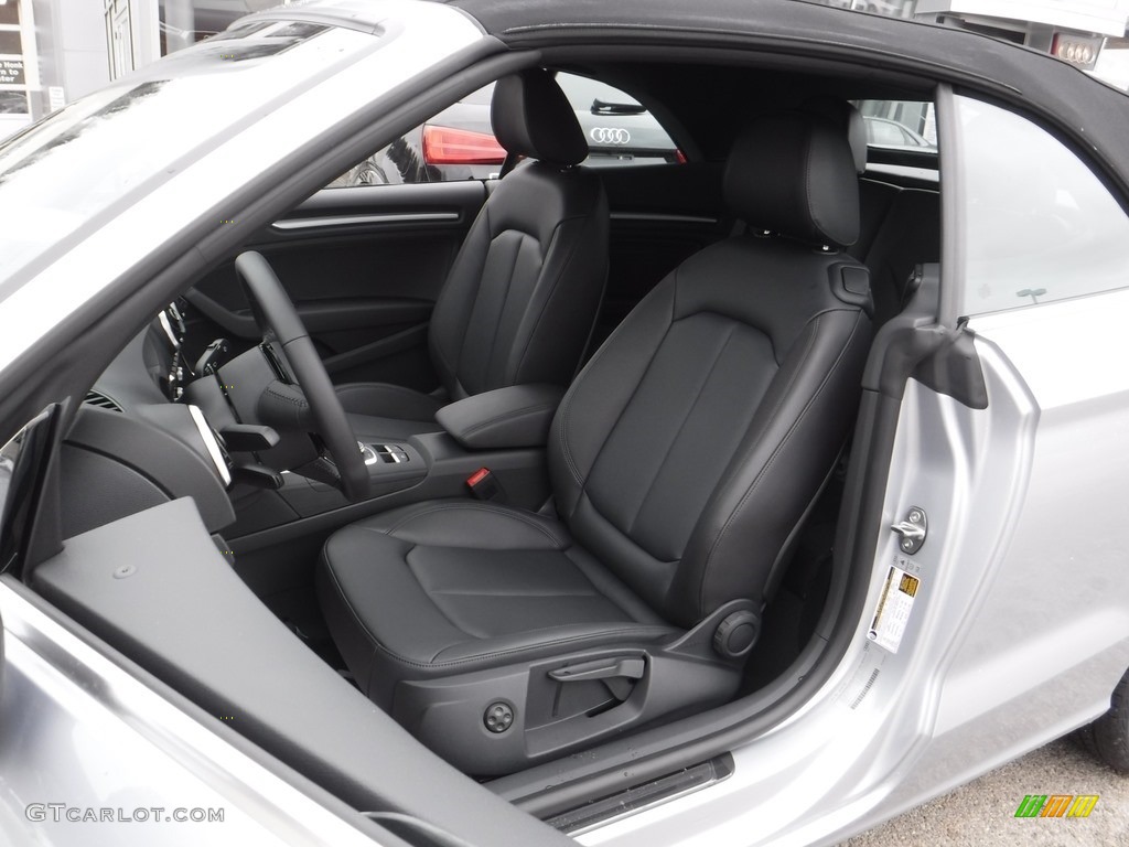 2016 Audi A3 2.0 Premium quattro Cabriolet Front Seat Photo #111310988