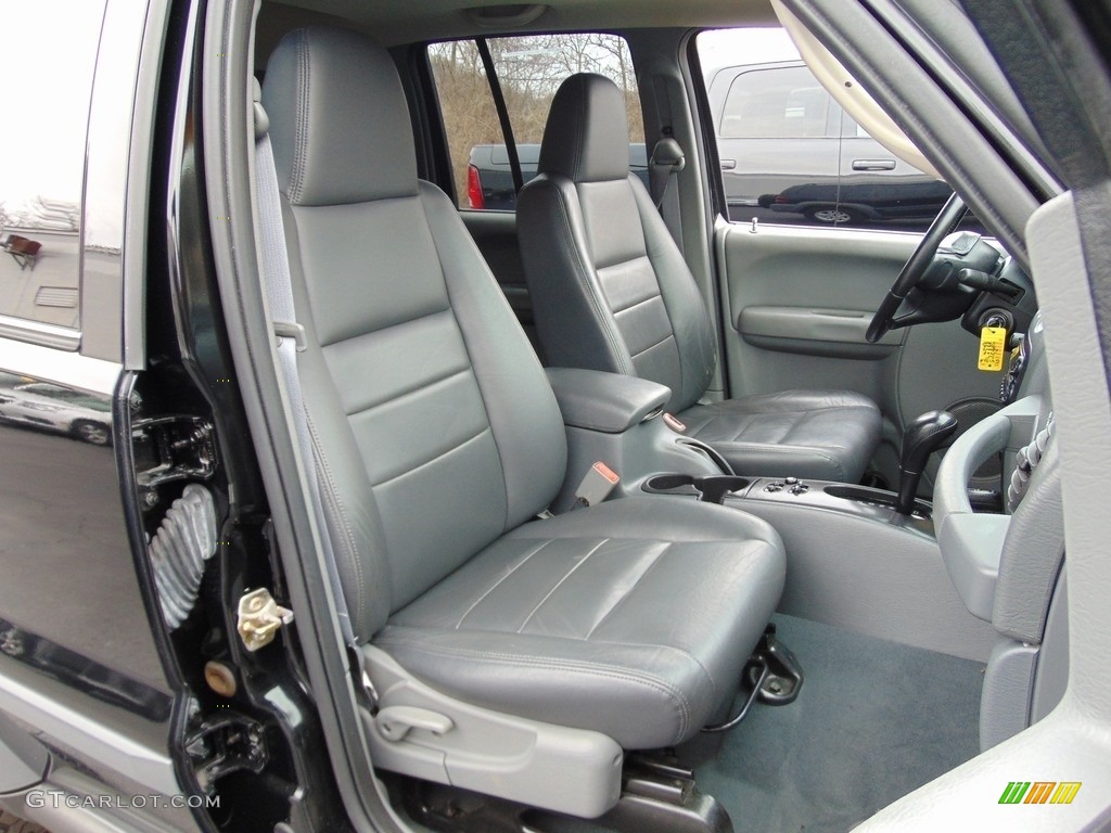 2005 Liberty Sport 4x4 - Black Clearcoat / Medium Slate Gray photo #20