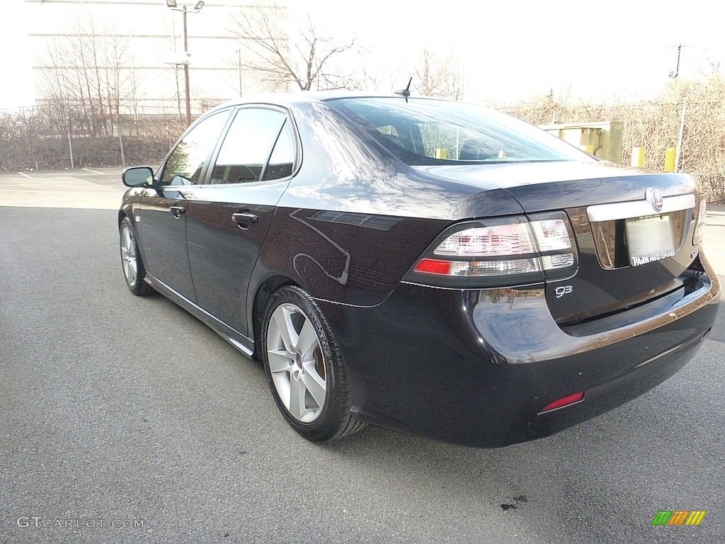 2011 9-3 2.0T Sport Sedan - Jet Black Metallic / Black photo #3