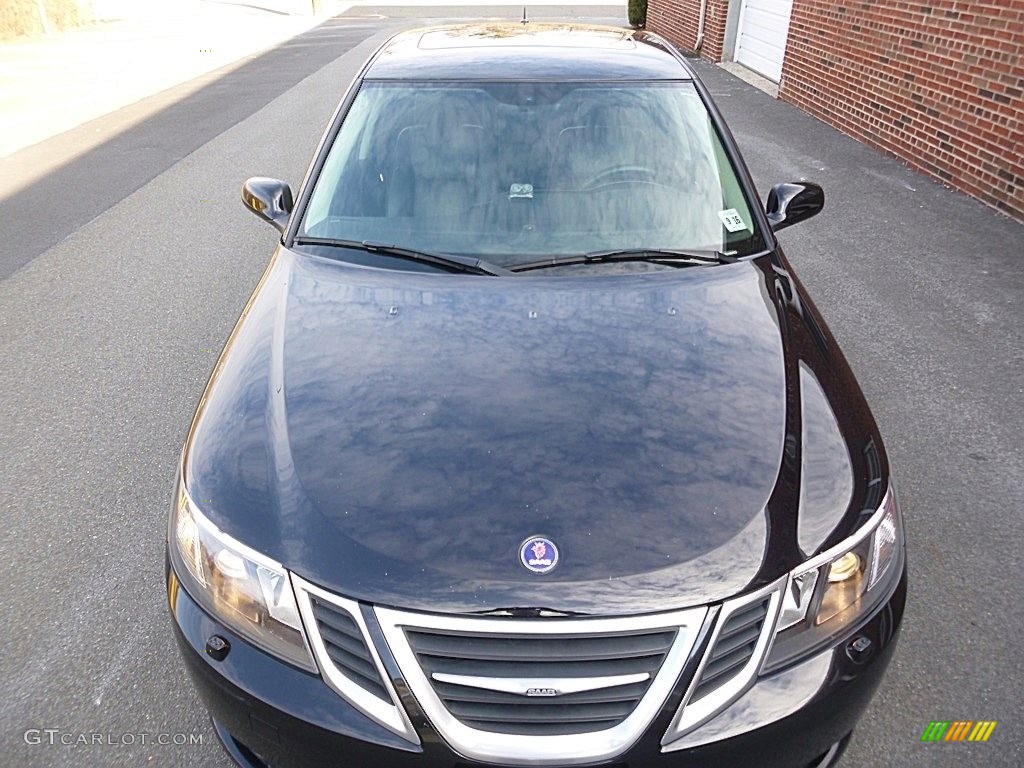 2011 9-3 2.0T Sport Sedan - Jet Black Metallic / Black photo #9
