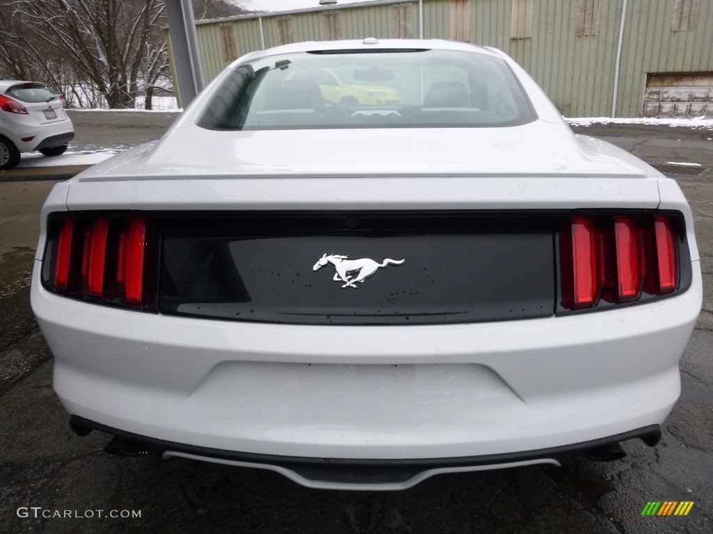 2016 Mustang EcoBoost Coupe - Oxford White / Dark Ceramic photo #3