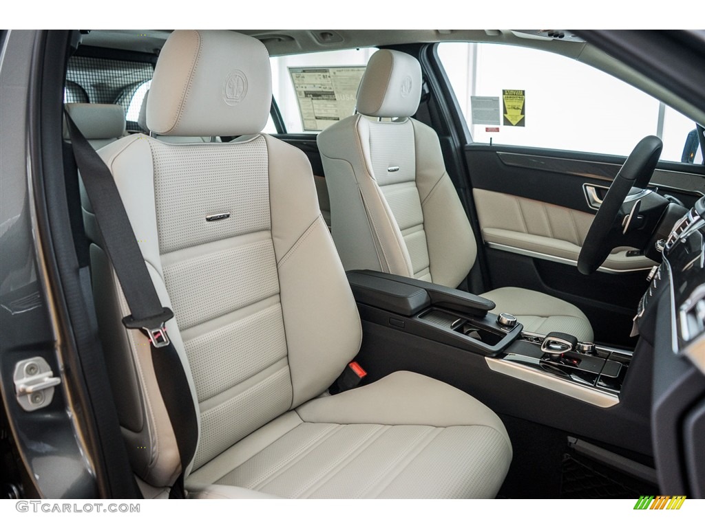 Crystal Grey/Seashell Grey Interior 2016 Mercedes-Benz E 63 AMG 4Matic S Wagon Photo #111314135