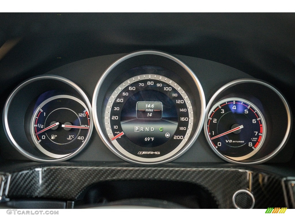 2016 Mercedes-Benz E 63 AMG 4Matic S Wagon Gauges Photo #111314294