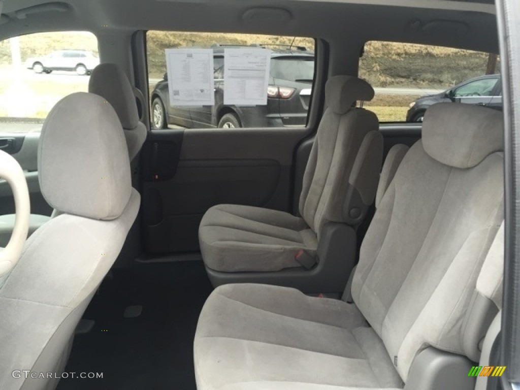 2008 Sedona LX - Glacier Blue Metallic / Gray photo #9