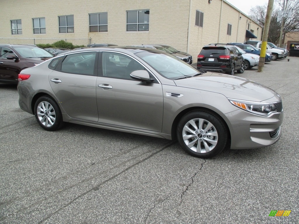 Titanium Gray 2016 Kia Optima EX Exterior Photo #111317204