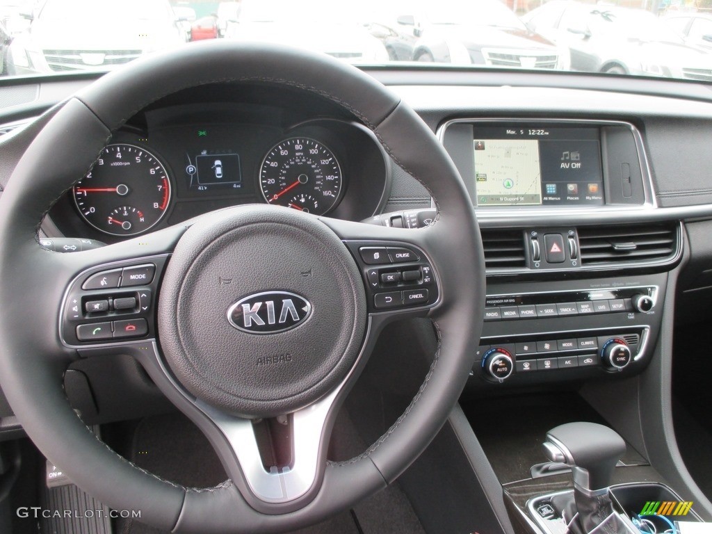 2016 Optima EX - Titanium Gray / Black photo #10