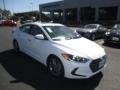 2017 White Hyundai Elantra Limited  photo #1