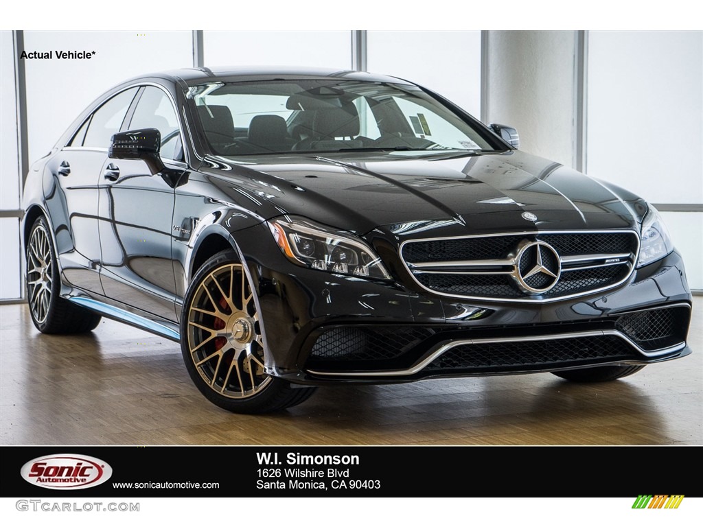 2016 CLS AMG 63 S 4Matic Coupe - Black / Black photo #1