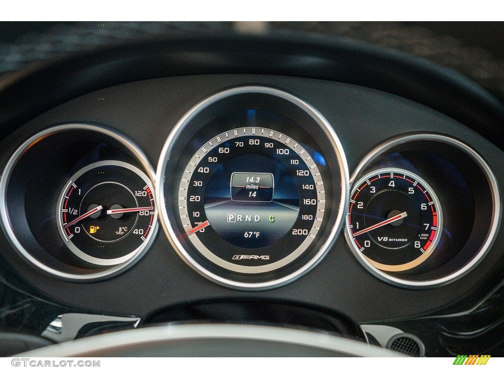 2016 Mercedes-Benz CLS AMG 63 S 4Matic Coupe Gauges Photo #111318056