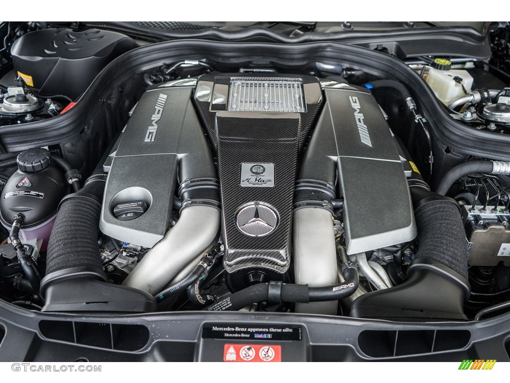 2016 Mercedes-Benz CLS AMG 63 S 4Matic Coupe 5.5 Liter AMG biturbo DOHC 32-Valve VVT V8 Engine Photo #111318131