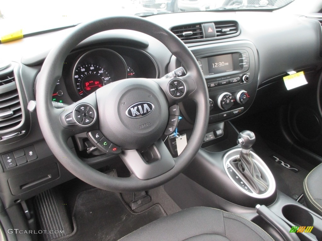 Black Interior 2016 Kia Soul + Photo #111318677