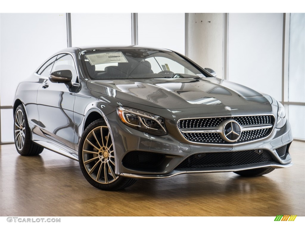 Selenite Grey Metallic 2016 Mercedes-Benz S 550 4Matic Coupe Exterior Photo #111318998