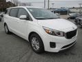 2016 Clear White Kia Sedona L  photo #2