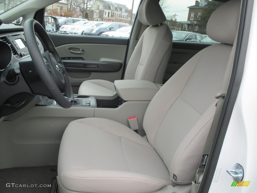 Gray Interior 2016 Kia Sedona L Photo #111319175
