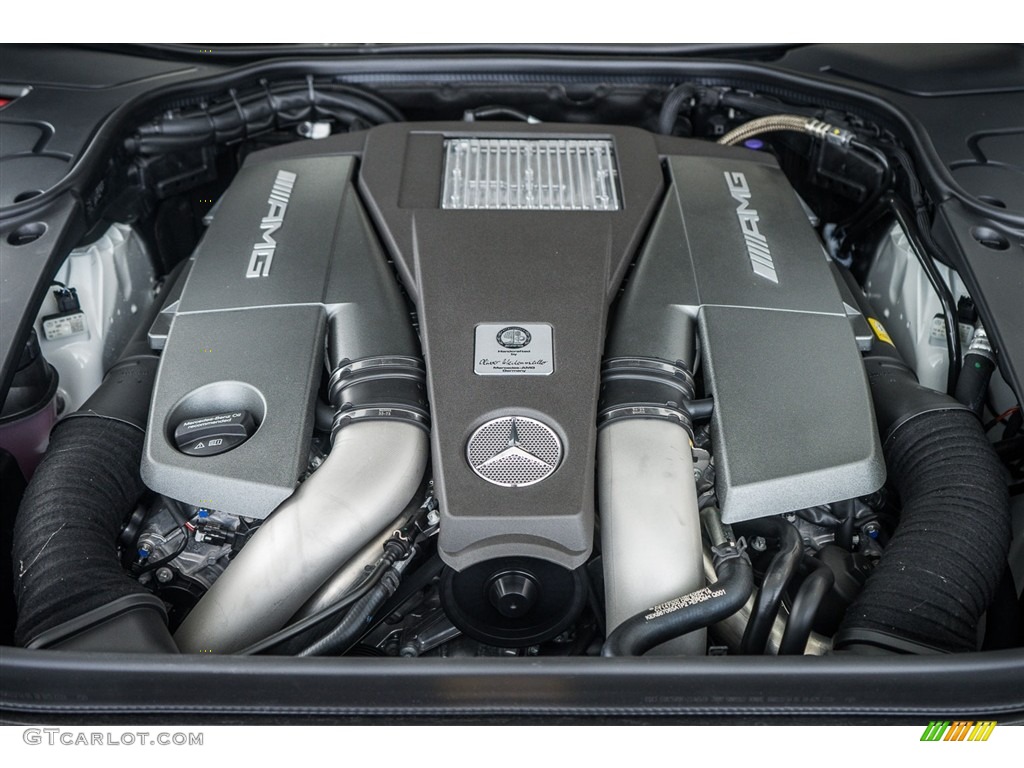 2016 Mercedes-Benz S 63 AMG 4Matic Coupe 5.5 Liter AMG biturbo DOHC 32-Valve VVT V8 Engine Photo #111319670