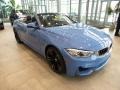 Yas Marina Blue Metallic 2016 BMW M4 Convertible Exterior
