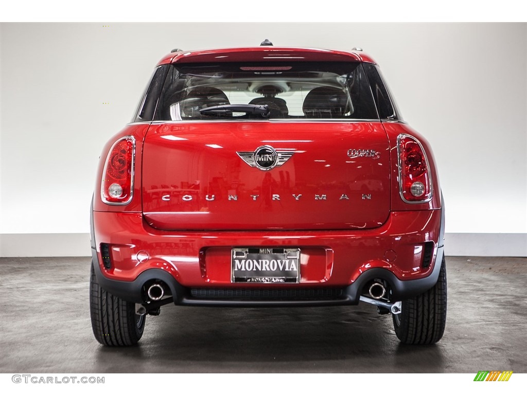 2016 Countryman Cooper S - Blazing Red Metallic / Carbon Black photo #4