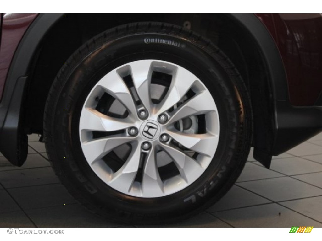 2014 CR-V EX-L - Basque Red Pearl II / Gray photo #2