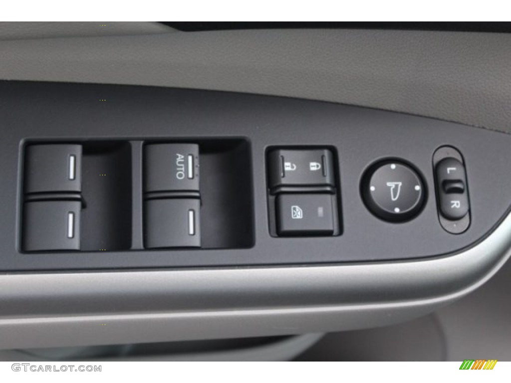 2014 CR-V EX-L - Basque Red Pearl II / Gray photo #8