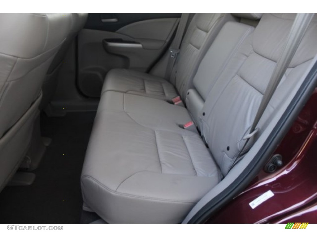 2014 CR-V EX-L - Basque Red Pearl II / Gray photo #30