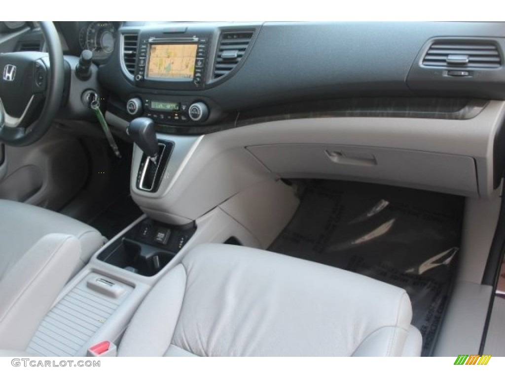 2014 CR-V EX-L - Basque Red Pearl II / Gray photo #36