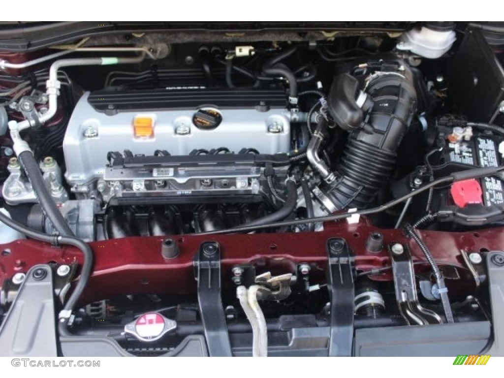 2014 CR-V EX-L - Basque Red Pearl II / Gray photo #37