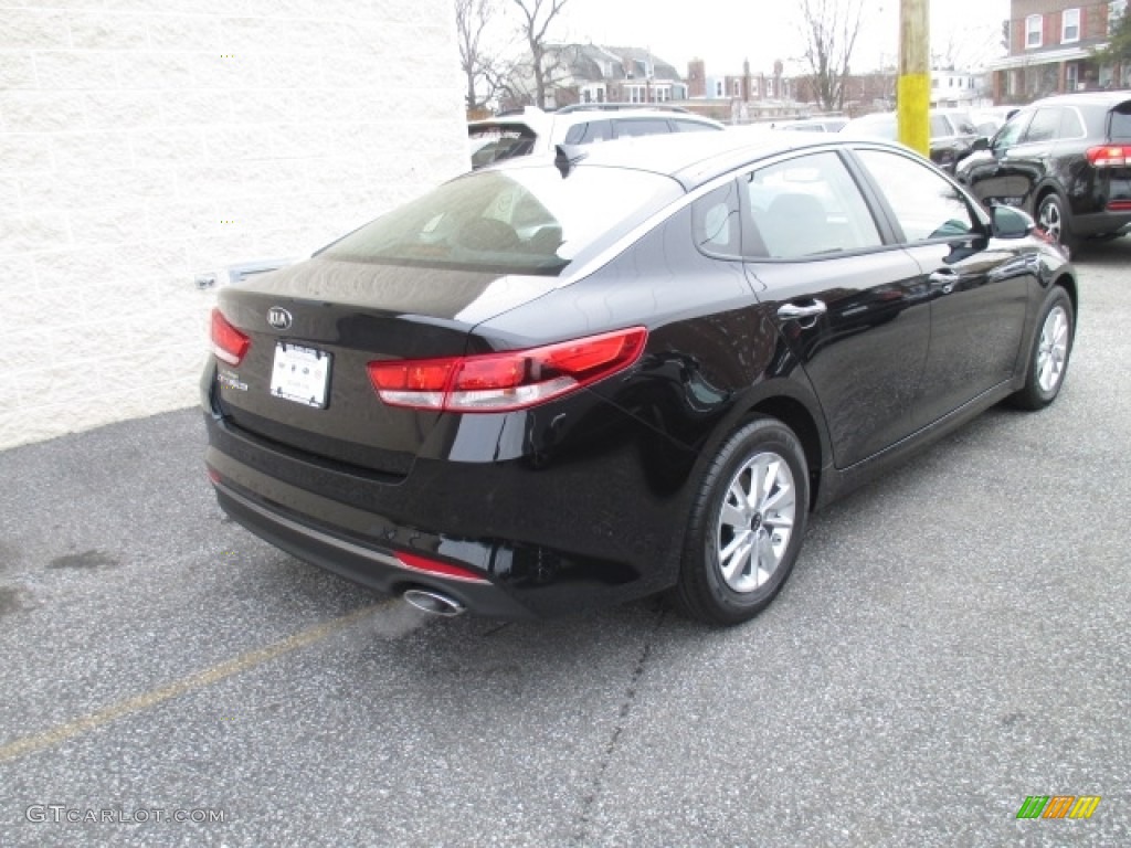 2016 Optima LX - Ebony Black / Black photo #3
