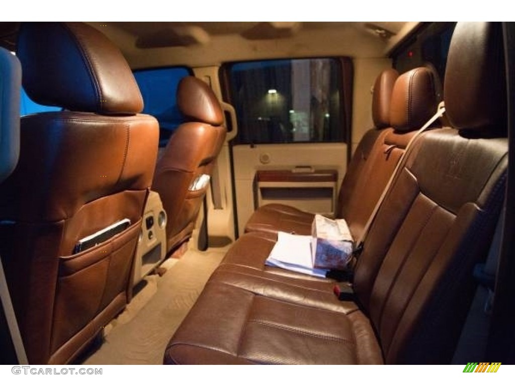 2011 F350 Super Duty XLT Crew Cab 4x4 - Golden Bronze Metallic / Adobe photo #9