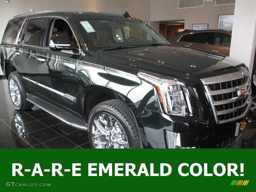 2016 Dark Emerald Metallic Cadillac Escalade Luxury 4wd 111328236 Dark Emerald Metallic Cadillac Escalade
