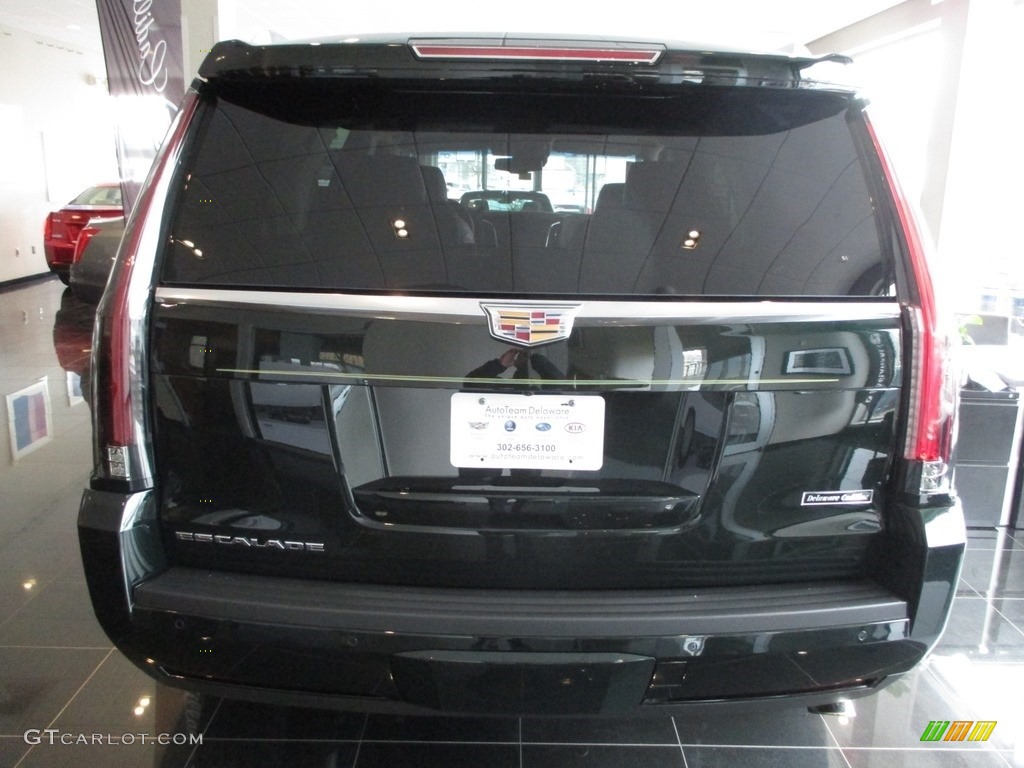2016 Escalade Luxury 4WD - Dark Emerald Metallic / Kona Brown/Jet Black photo #4