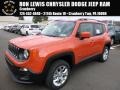 2016 Omaha Orange Jeep Renegade Latitude 4x4  photo #1