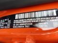 2016 Renegade Latitude 4x4 Omaha Orange Color Code 562