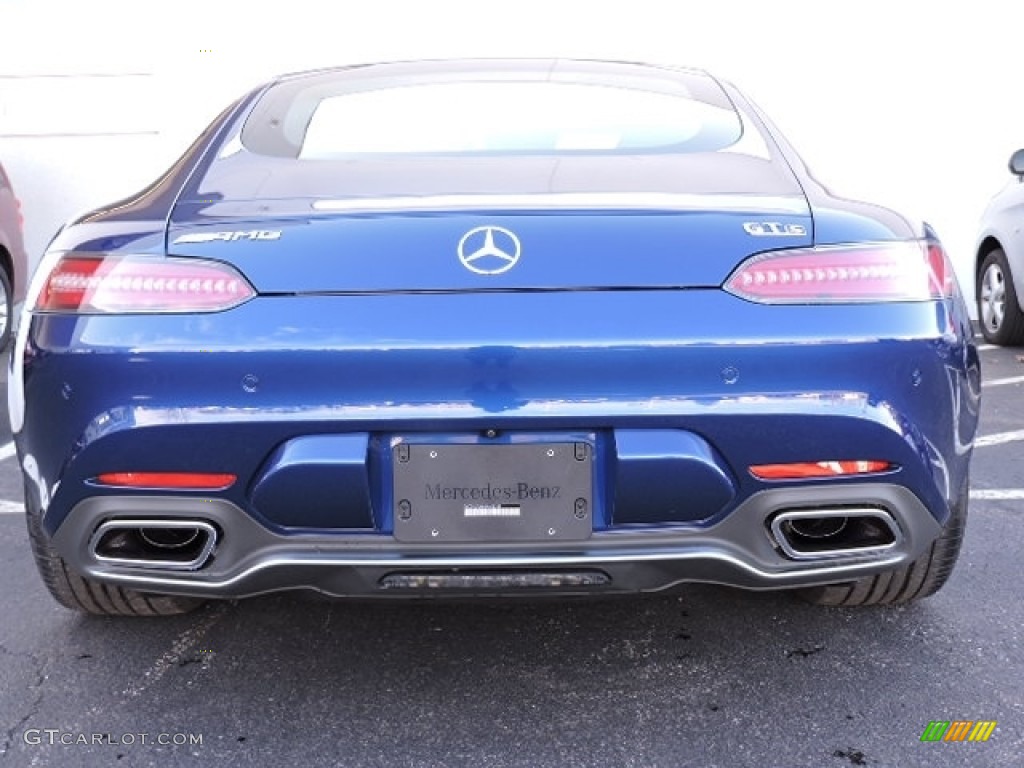 Brilliant Blue Metallic 2016 Mercedes-Benz AMG GT S Coupe Exterior Photo #111333402