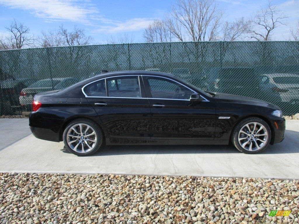 2016 5 Series 535i xDrive Sedan - Jet Black / Black photo #2