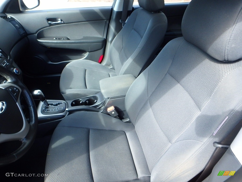 2009 Elantra Touring - Black Pearl / Black photo #15