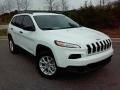 2016 Bright White Jeep Cherokee Sport 4x4  photo #4