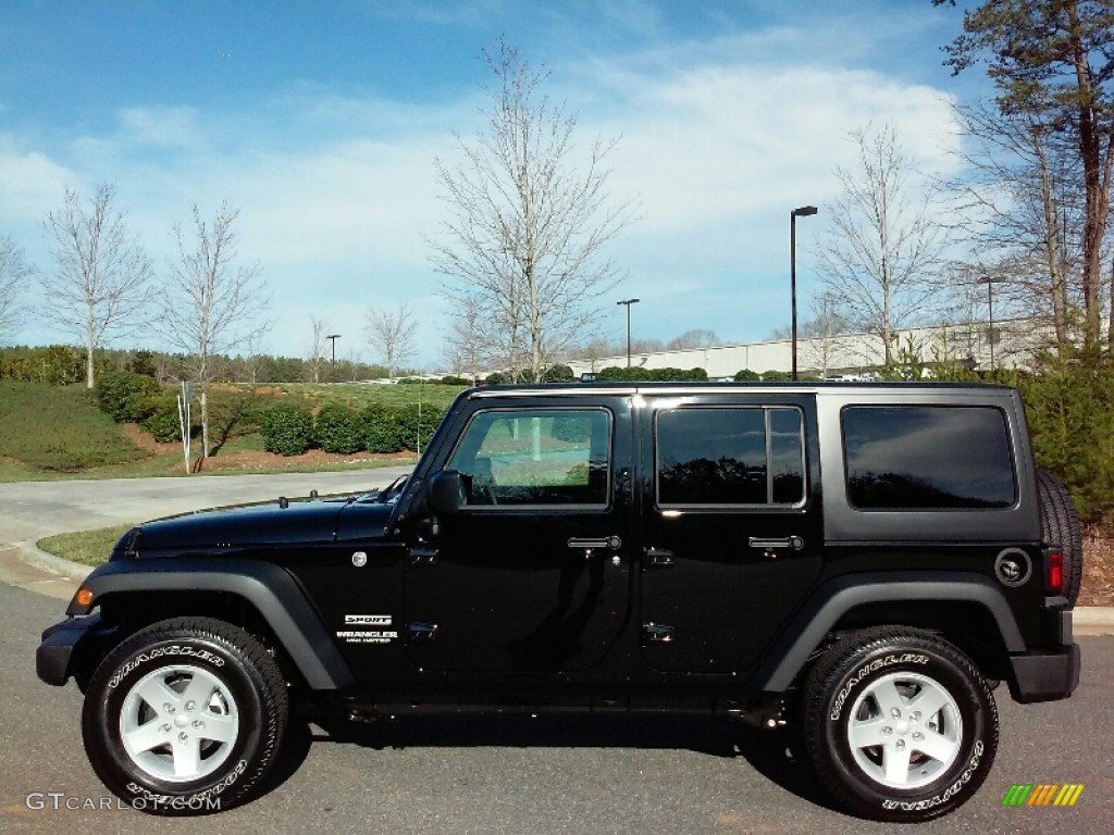 Black Jeep Wrangler Unlimited