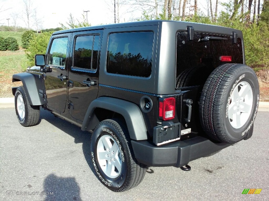 2016 Wrangler Unlimited Sport 4x4 - Black / Black photo #5