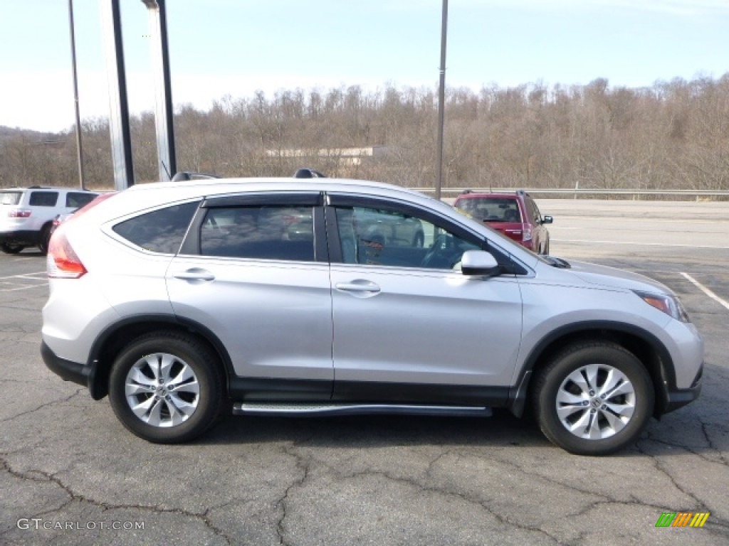 2014 CR-V EX-L AWD - Alabaster Silver Metallic / Gray photo #7