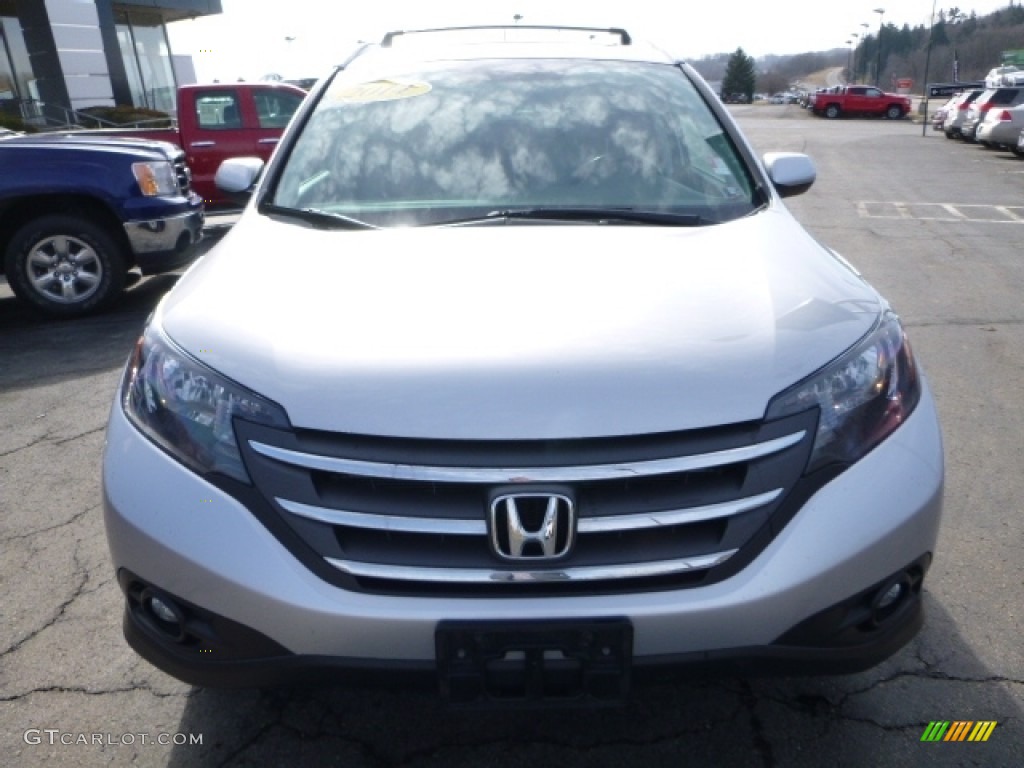 2014 CR-V EX-L AWD - Alabaster Silver Metallic / Gray photo #10