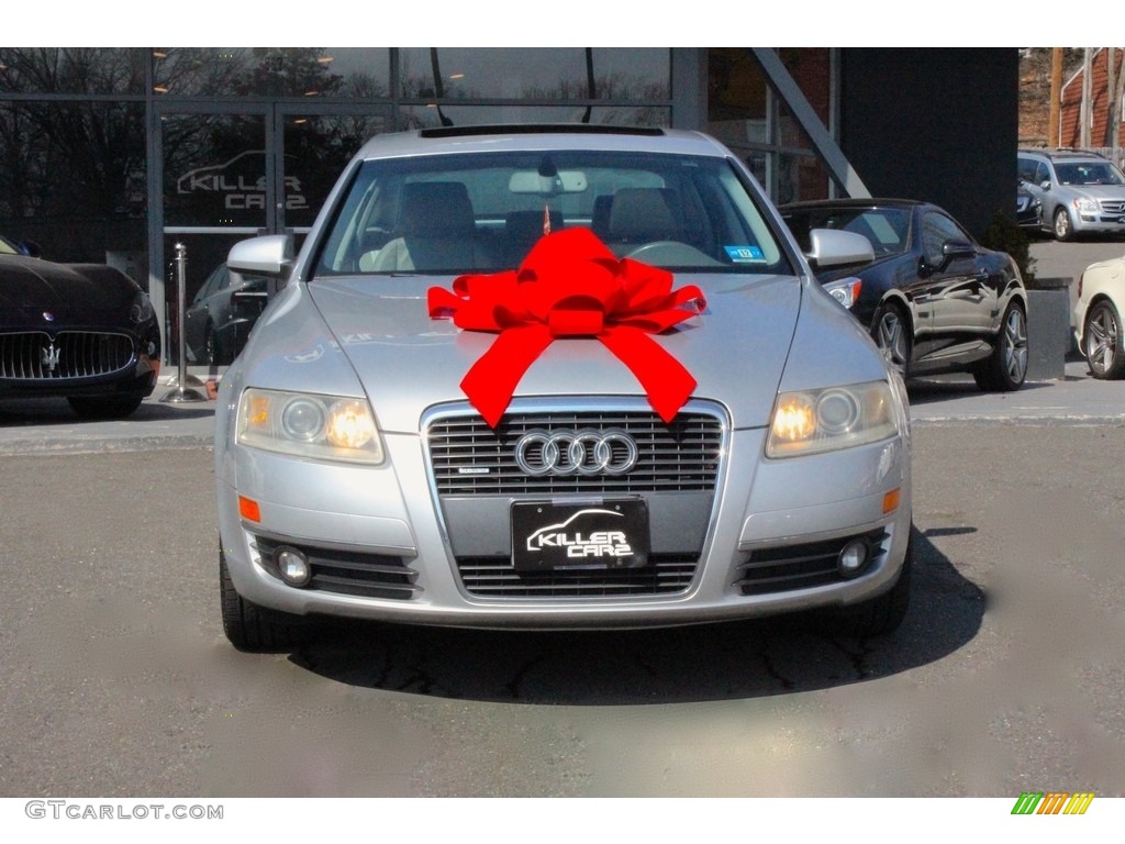 2006 A6 3.2 quattro Sedan - Light Silver Metallic / Platinum photo #2