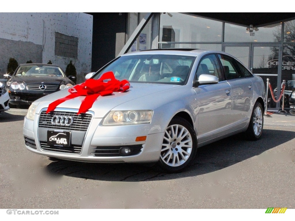 2006 A6 3.2 quattro Sedan - Light Silver Metallic / Platinum photo #3