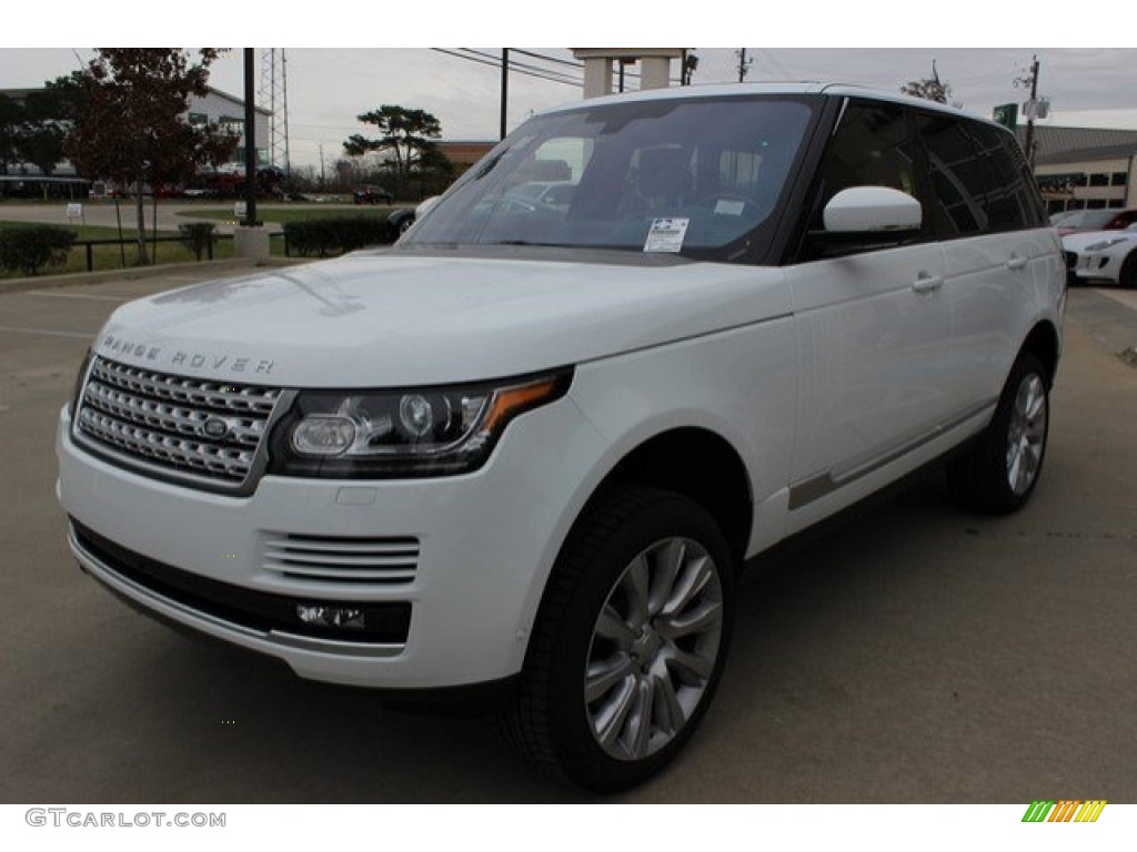 2016 Range Rover Supercharged - Fuji White / Ebony/Ebony photo #7