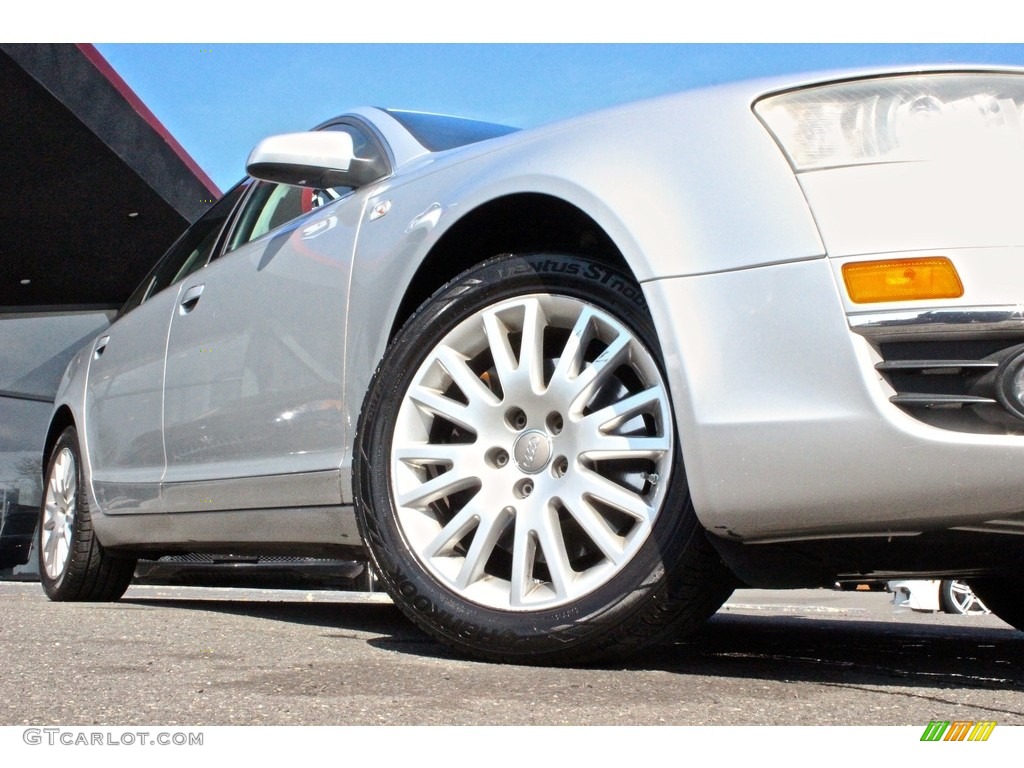 2006 A6 3.2 quattro Sedan - Light Silver Metallic / Platinum photo #12