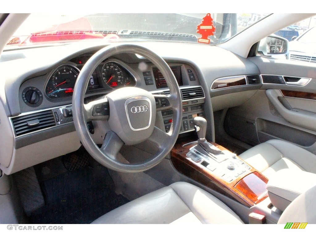 2006 A6 3.2 quattro Sedan - Light Silver Metallic / Platinum photo #18