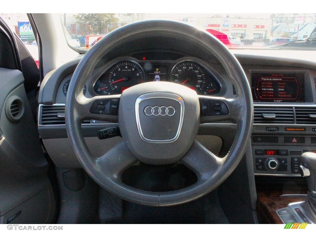 2006 A6 3.2 quattro Sedan - Light Silver Metallic / Platinum photo #21